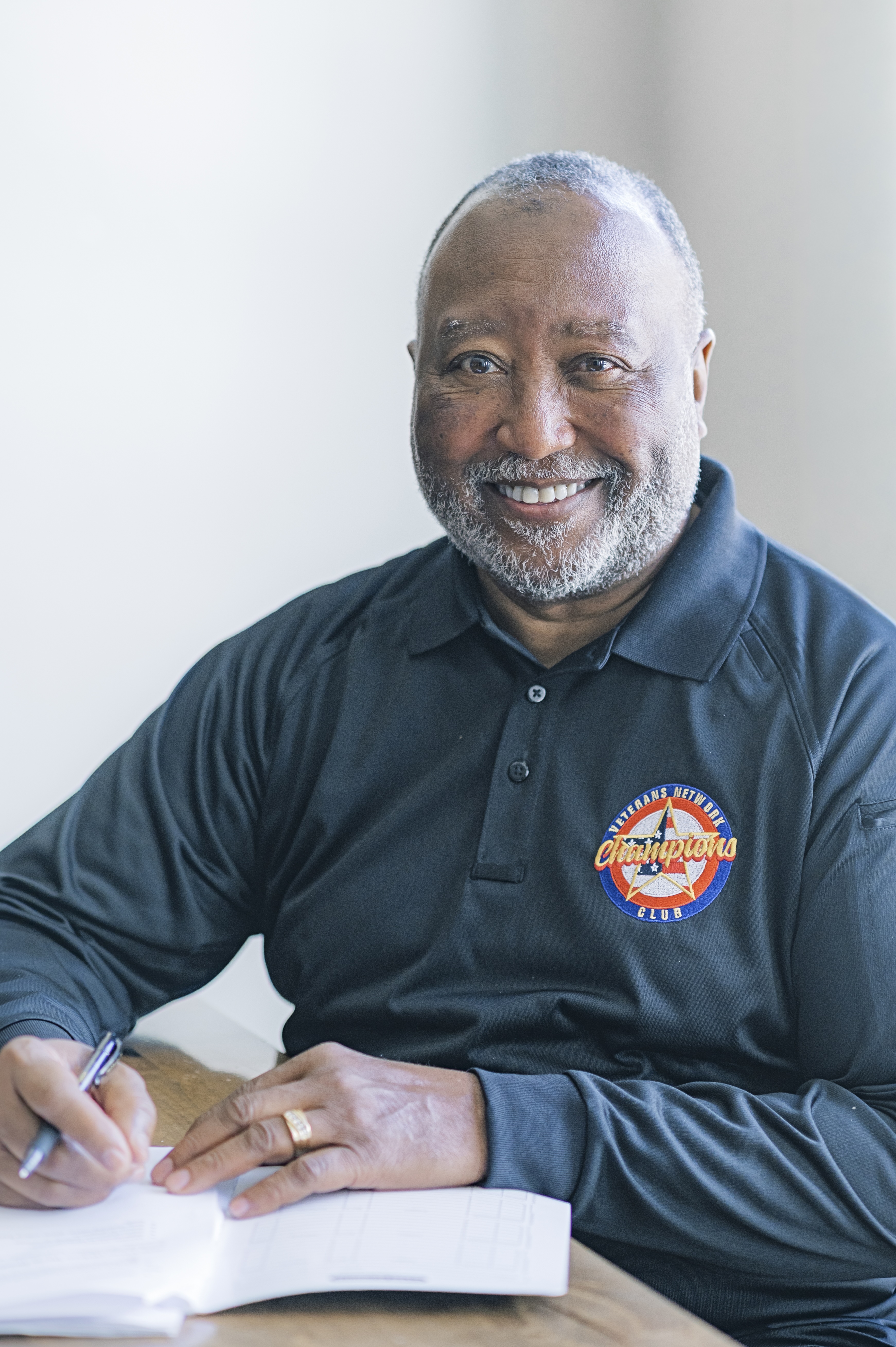 headshot picture of Vernon with VNCC team shirt 